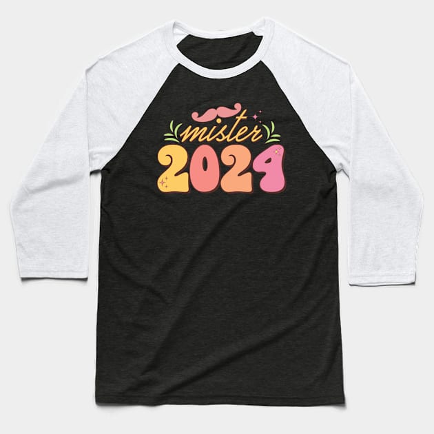 Mister 2024 Baseball T-Shirt by MZeeDesigns